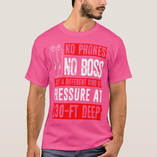 T-shirt Plongée Sous-Marine Diver Amoureux Plongée (Devant)