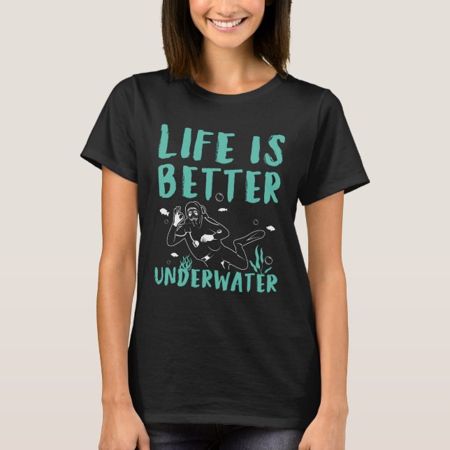 T-shirt Plongée sous-marine| Divers Idée de cadeaux de plo (Devant)