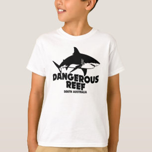 T-shirt Plongée sous-marine Grands requins blancs - Récif