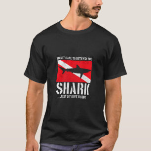 T-shirt Plongée Sous-Marine Je N'Ai Pas À Surpasser Le Sha