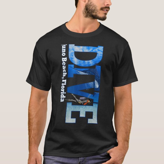 T-shirt plongée sous-marine Juno Beach Plongée plongée ave (Devant)