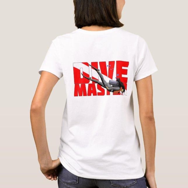 T-shirt Plongée sous-marine maître plongée (Dos)