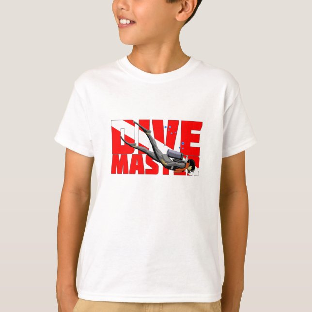 T-shirt Plongée sous-marine maître plongée (Devant)
