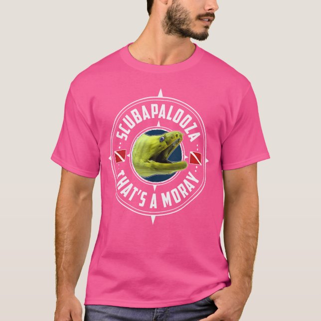 T-shirt Plongée sous-marine Moray Eel (Devant)