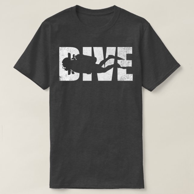 T-shirt Plongée sous-marine Ocean Life Sea Lover Plongeur (Design devant)