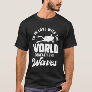 T-shirt Plongée sous-marine Océan Open Water Plongeur sous