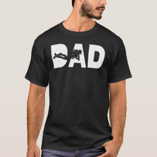 T-shirt Plongée sous-marine Papa Plongeur Père