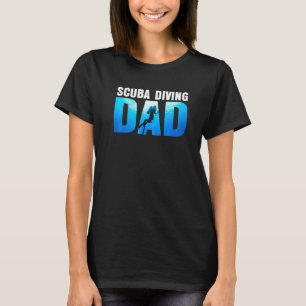 T-shirt Plongée sous-marine papa Snorkeling Freediving Div