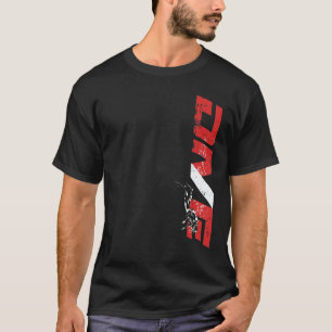 T-shirt Plongée sous-marine patriotique passe-temps sous-m