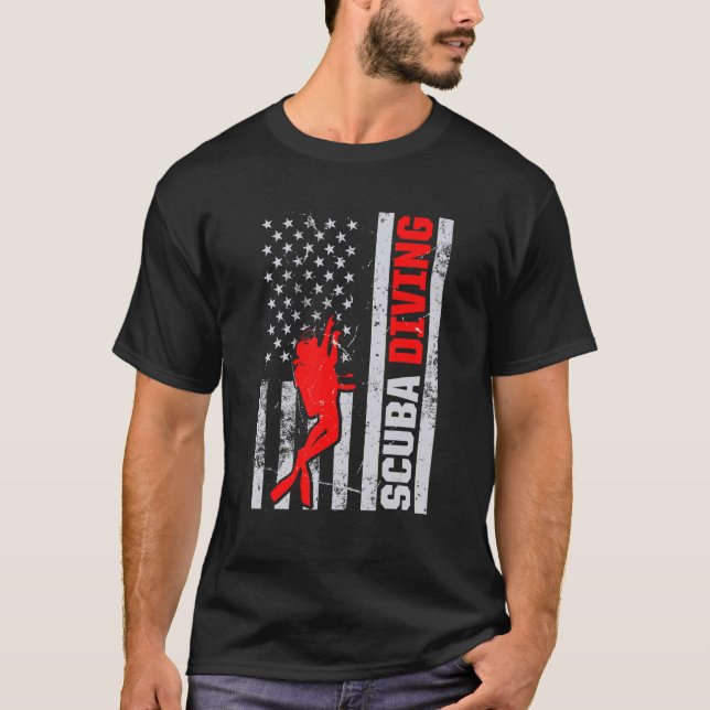 T-shirt Plongée sous-marine Plongée 3 (Devant)
