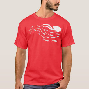 T-shirt Plongée sous-marine Plongée Les amoureux de l'océa