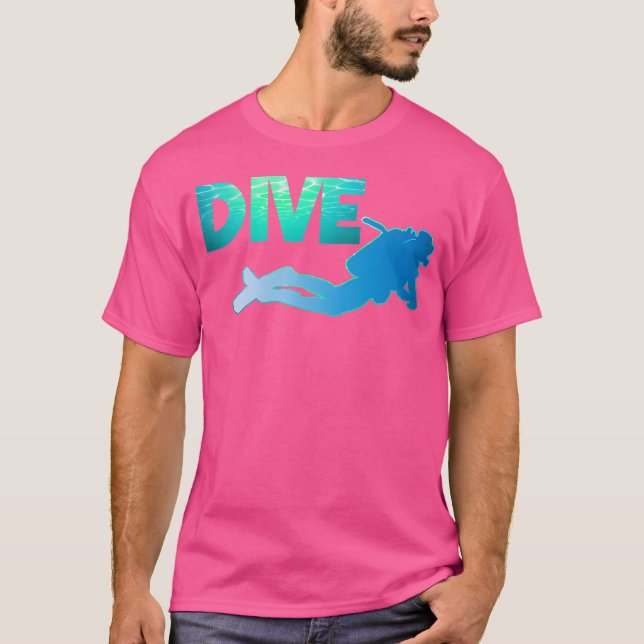 T-shirt Plongée sous-marine Plongée libre Plongée Ocean Pl (Devant)
