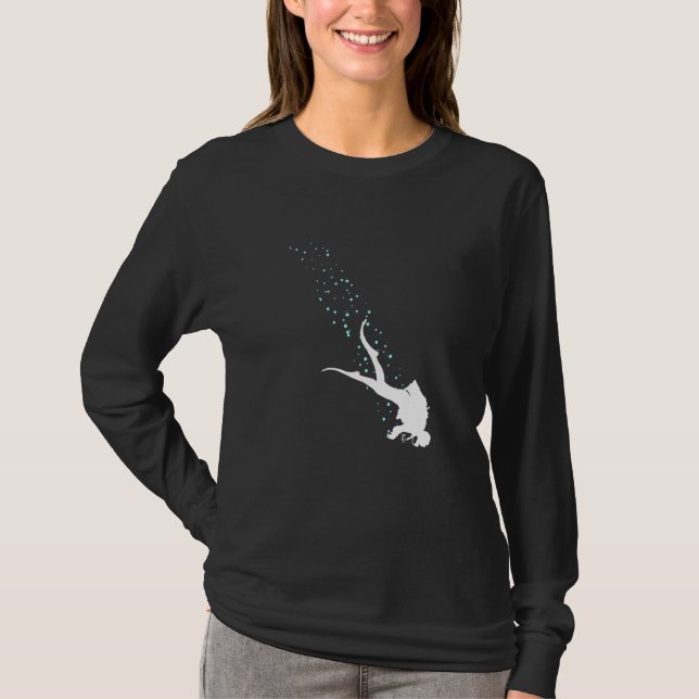 T-shirt Plongée sous-marine Plongée Mer Plongée Plongée W (Devant)