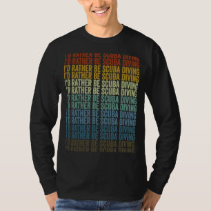 T-shirt Plongée sous-marine Plongée plongée plongée