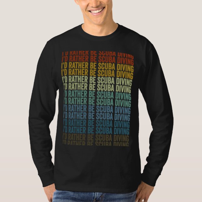 T-shirt Plongée sous-marine Plongée plongée plongée (Devant)