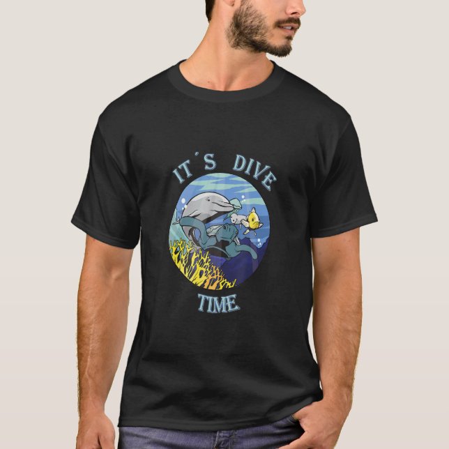 T-shirt plongée sous-marine plongée plongée sous-marine (Devant)