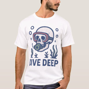 T-shirt Plongée sous-marine Plongée profonde