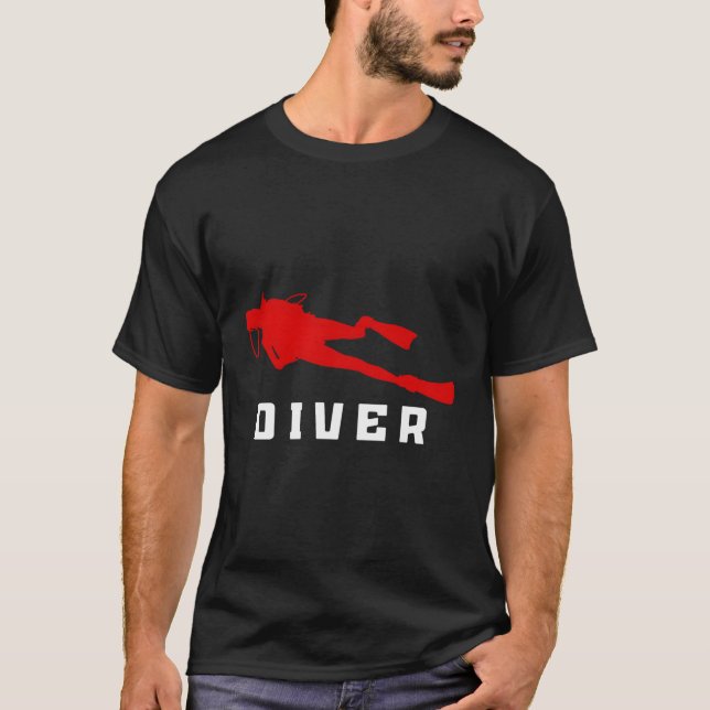 T-shirt Plongée sous-marine Plongée sous-marine (Devant)