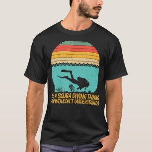 T-shirt Plongée Sous-Marine Pour Hommes Femmes Plongeurs S