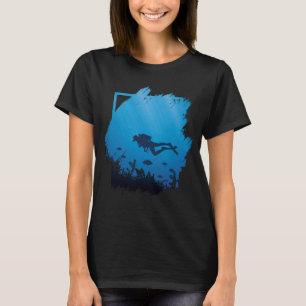 T-shirt Plongée Sous-Marine Pour Les Plongeurs