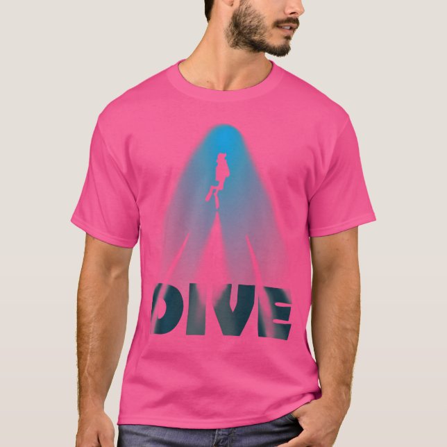 T-shirt Plongée sous-marine profonde (Devant)