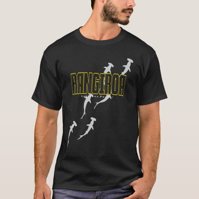 T-shirt Plongée sous-marine requin marteau Rangiroa requin (Devant)