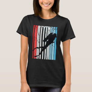 T-shirt Plongée sous-marine rétro 43ème anniversaire Deep 