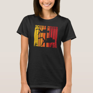 T-shirt Plongée sous-marine Retro Plongée sous-marine Grap