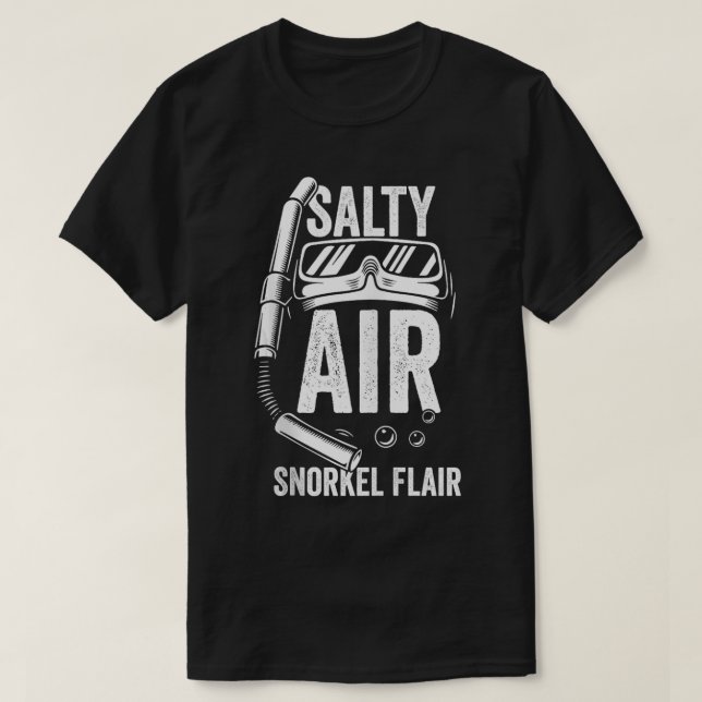 T-shirt Plongée sous-marine Snorkeling 20 (Design devant)