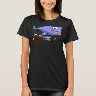 T-shirt Plongée sous-marine Snorkeling Sloth Lazy Tired Di