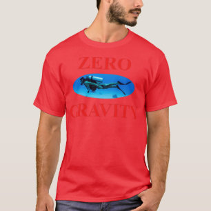T-shirt Plongée sous-marine Zéro Gravité