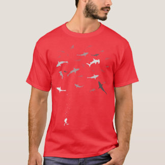 T-shirt Plongée sous-marineBaleineObservation de requinPlo