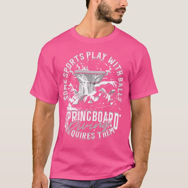 T-shirt Plongée Springboard Freediving (Devant)
