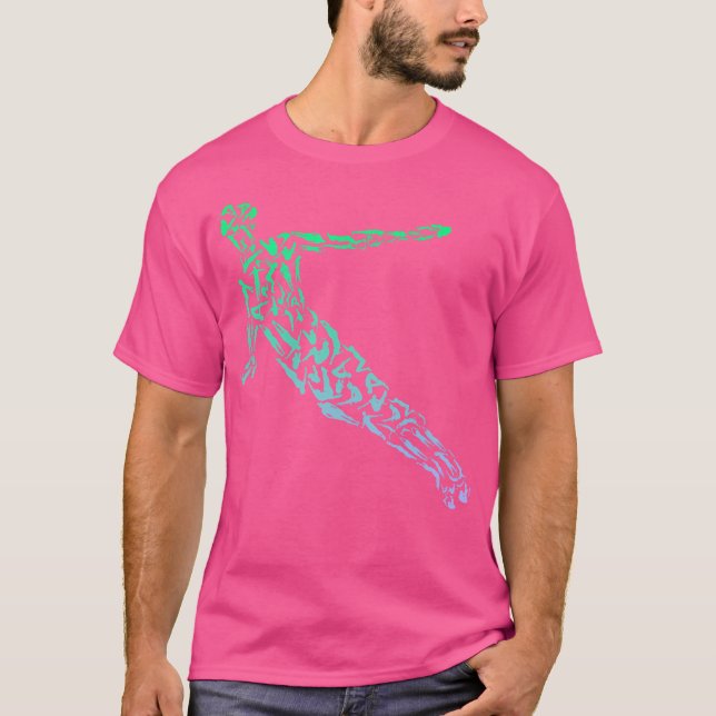 T-shirt Plongée Springboard High Diving Boys Plate-forme D (Devant)