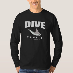 T-shirt Plongée Tahiti Plongée en scaphandre à Tahiti avec