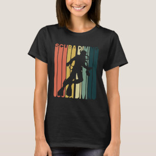 T-shirt Plongée vintage Retro Cute