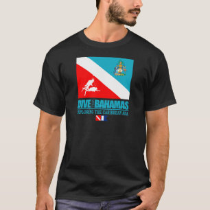 T-shirt Plongent l'habillement des Bahamas