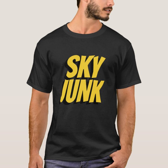 T-shirt Plongeon dans le ciel drôle Junk (Devant)