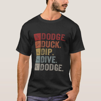 T-shirt Plongeon en plongée I Jeux de balles I Dodgeball