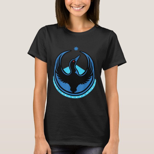 T-shirt Plongeon Rebelle Minnesota Nouvelle Conception Mn (Devant)