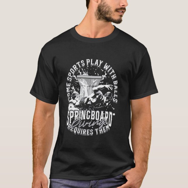 T-shirt Plongeon sur tremplin Apnée (Devant)