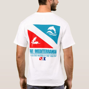 T-shirt Plonger dans la Méditerranée (sq)