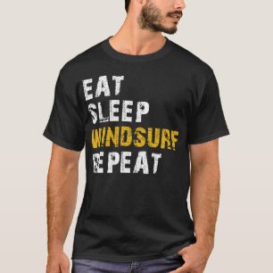 T-shirt plonger dans la planche à voile
