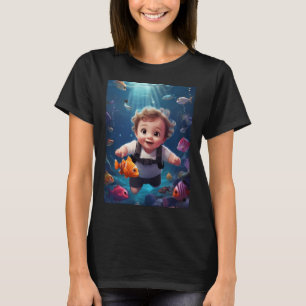 T-shirt Plongeur bébé