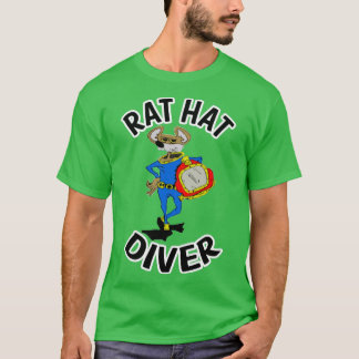 T-shirt Plongeur Casquette Rat