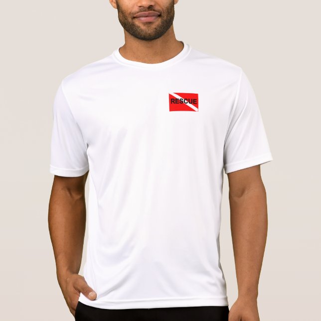 T-shirt Plongeur de délivrance (Devant)