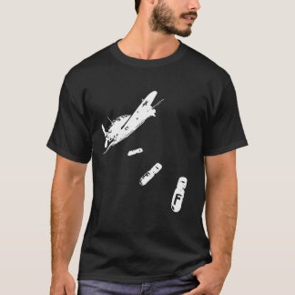 T-shirt Plongeur de F-Bombe (blanc)