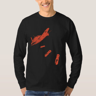 T-shirt Plongeur de F-Bombe (orange)