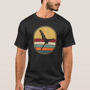 T-shirt Plongeur de Plateforme Rétro Plongeon de Tremplin
