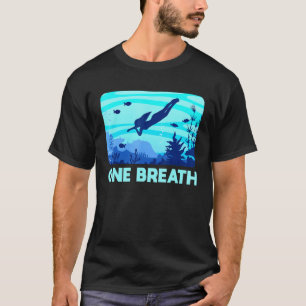 T-shirt Plongeur en apnée plongée sous-marine